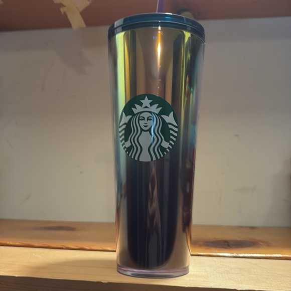 2 Starbucks 24 oz Cups 1 Iridescent Mermaid Tumbler NWT and 1 iridescent NWT - Picture 6 of 9